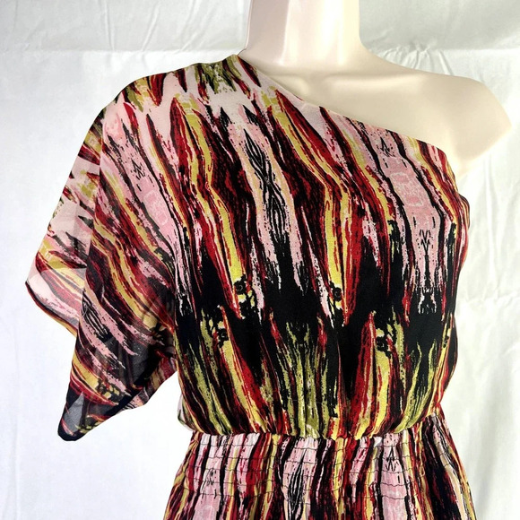 Fire Los Angeles One Shoulder Maxi Dress Size XS - Picture 3 of 10